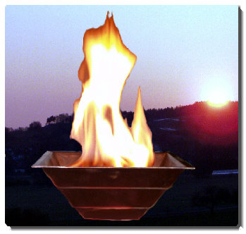 Agnihotra wird genau bei Sonnenauf- und -untergang durchgef�hrt